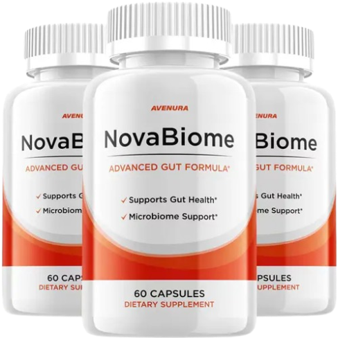 NovaBiome 3 bottles 90 day supply bundle